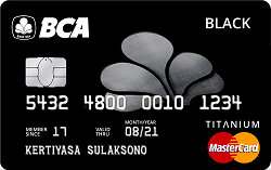 BCA Black MasterCard