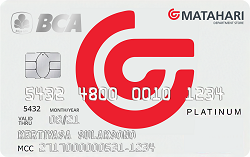 BCA Matahari Card