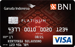 Garuda-BNI Visa Platinum Card