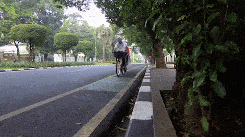 Bersepeda, Solusi tanpa Polusi