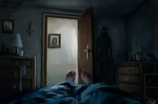 11 Ilustrasi gambar horor yang bikin merinding seketika