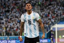 7 Parade selebrasi kegembiraan Argentina yang lolos ke babak 16 besar