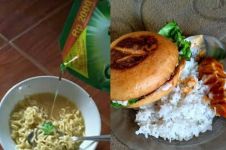 8 Foto absurd menikmati makanan ala orang Indonesia ini bikin ngakak