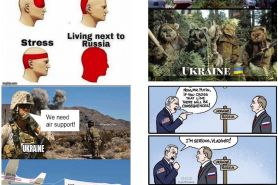 Perang Rusia-Ukraina: Meme sebagai respons dunia