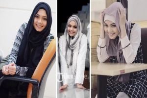 Begini beda gaya 5 artis cantik sebelum dan sesudah lepas hijab
