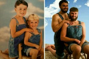 20 Foto dulu vs sekarang yang ingatkan hangatnya keluargamu