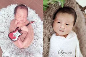 Intip yuk 8 foto pemotretan newborn anak pertama Vicky Shu
