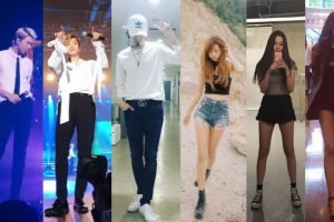 6 Seleb K-Pop yang bikin fans tercengang karena kaki panjang mereka