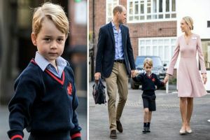 9 Keseruan persiapan Pangeran George yang akan kembali ke sekolah