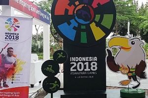 Momo, si Elang Bondol yang jadi maskot Asian Para Games 2018