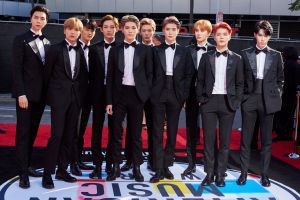 Gaya classy boyband K-Pop, NCT 127 di red carpet AMA 2018