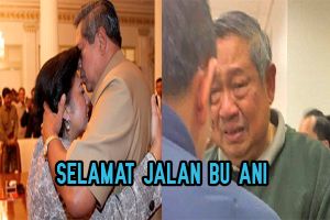 Sang istri tutup usia, potret SBY berlinang air mata ini bikin haru