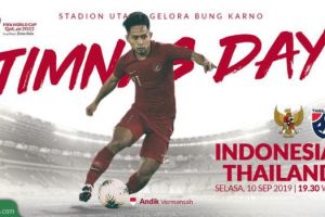 Matchday kedua, Indonesia kalah dari Thailand