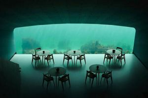 Under, restoran bawah air pertama di Eropa yang memukau