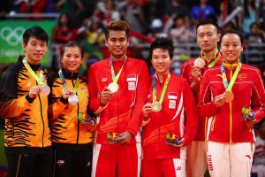 7 Atlet Indonesia penyumbang emas Olimpiade, semua dari bulu tangkis