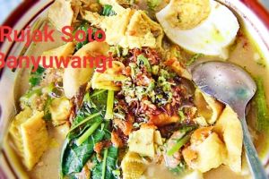 Rujak Soto, makanan khas Banyuwangi dengan cita rasa unik