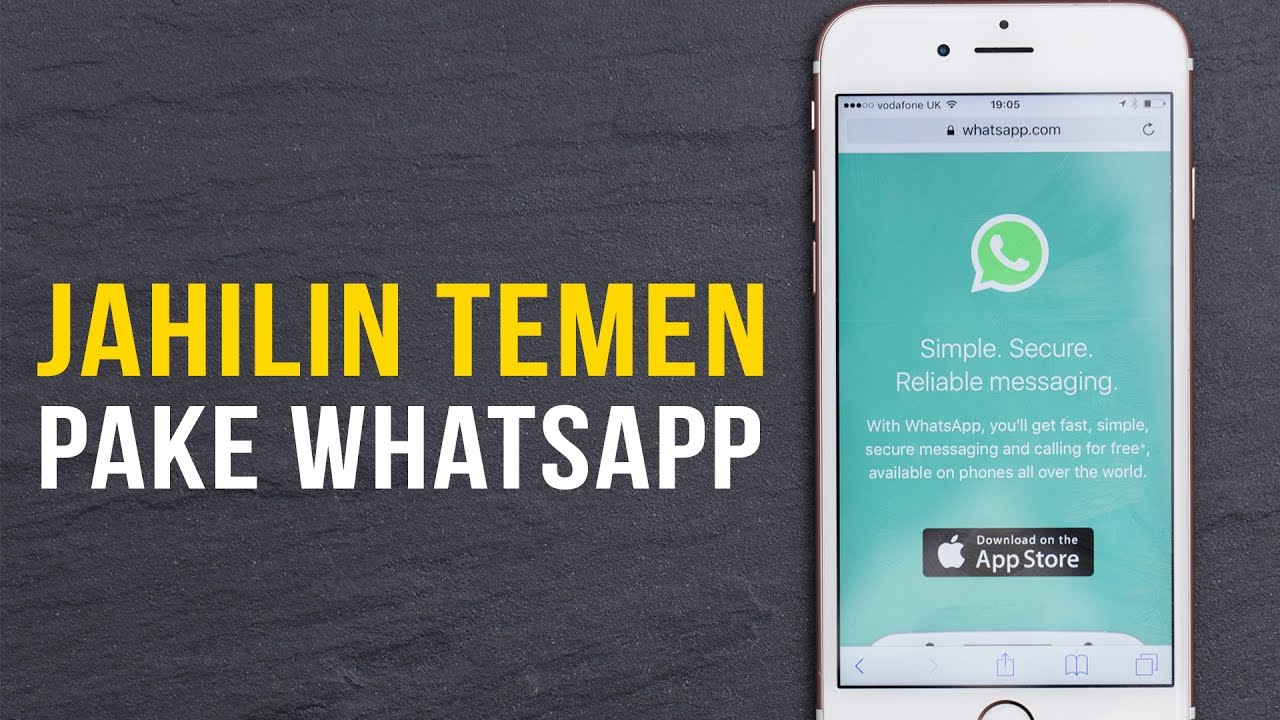 3 Cara Kocak Jahili Teman Lewat Whatsapp