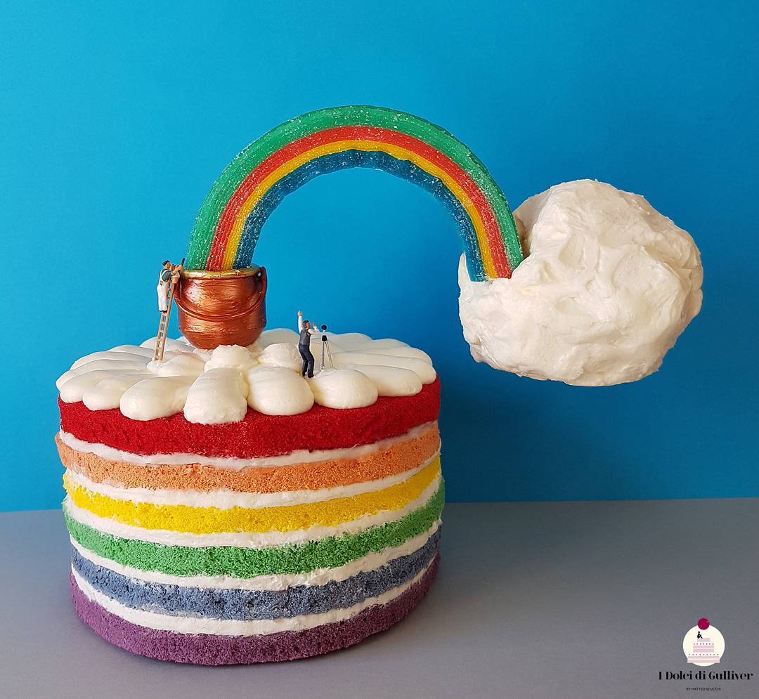 15 Kreasi kue berbentuk miniatur dunia ini keren abis