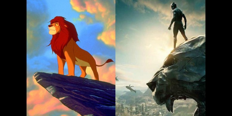 Ini 4 kemiripan adegan film Black Panther vs animasi The Lion King