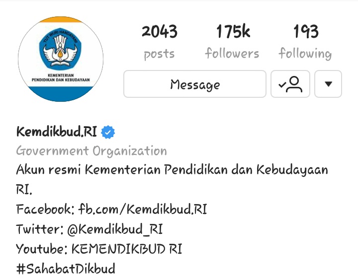 Pasca UNBK, komentar bijak admin Instagram Kemdikbud RI tuai pujian