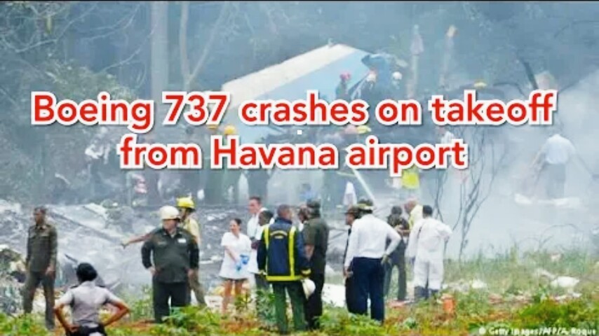Pesawat Cubana de Aviacion Boeing 737 jatuh di Kuba Jumat lalu