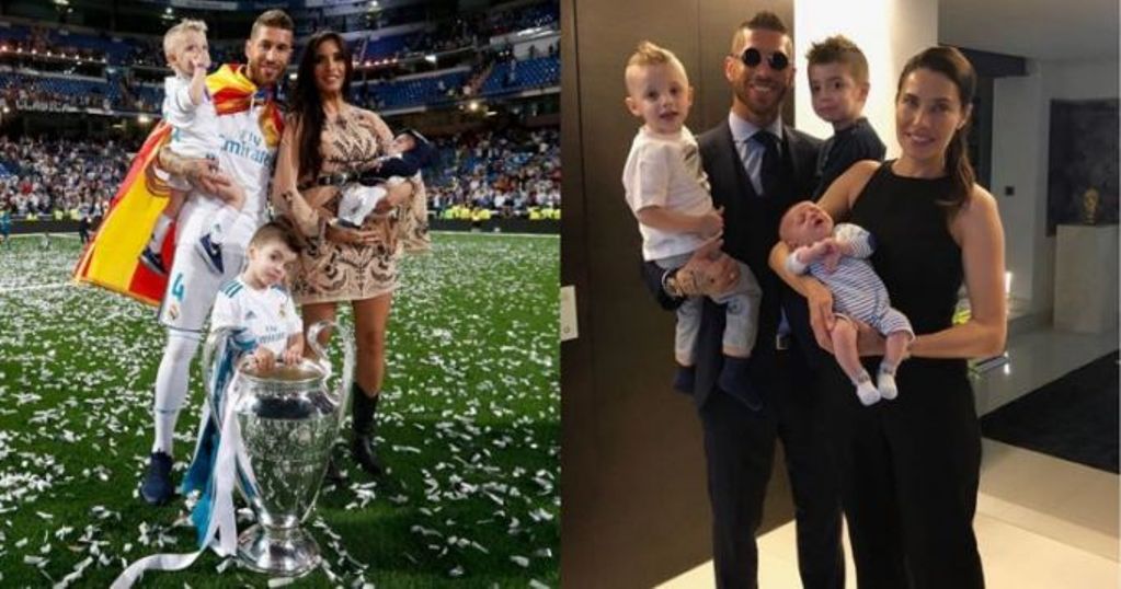 10 Foto ini jadi bukti bahwa Ramos adalah sosok ayah penyayang