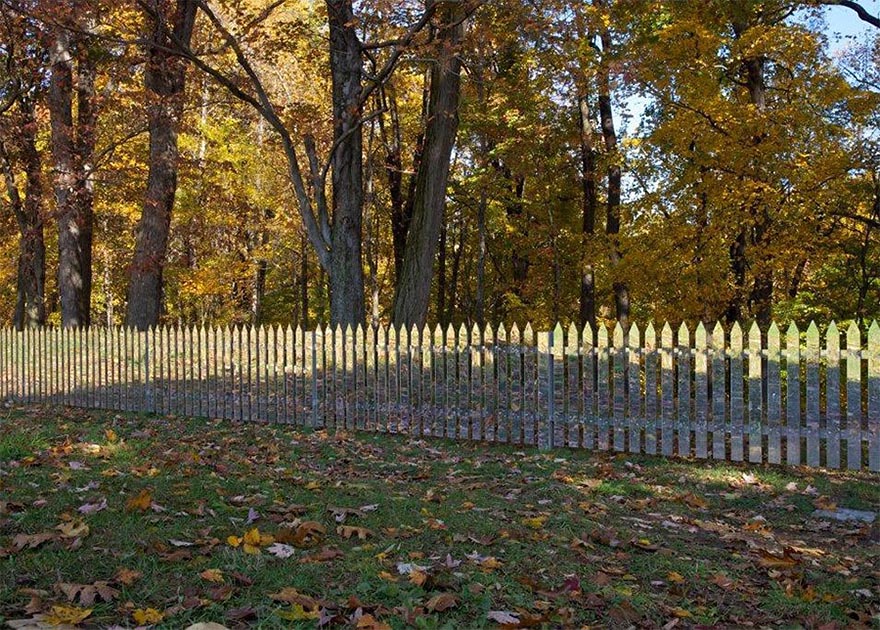 Keren & unik, pagar ini bisa berubah sesuai dengan musim di sekitarnya