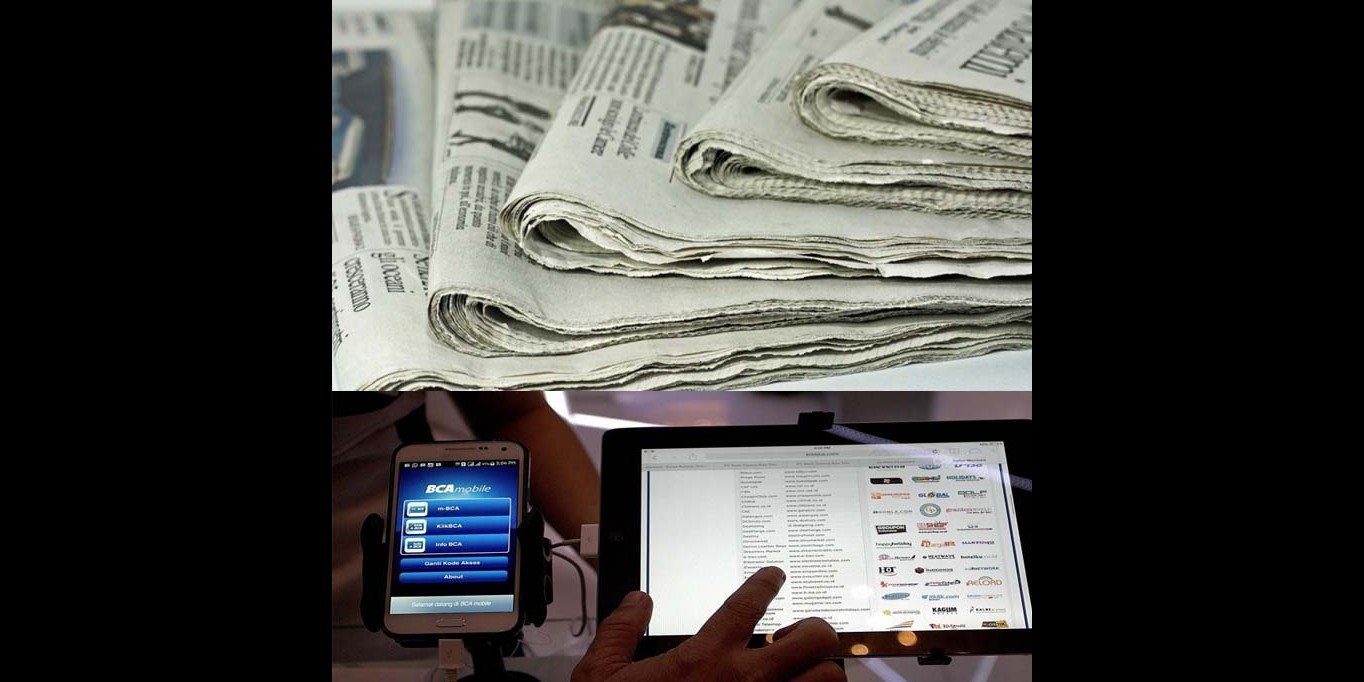 Media online gencar bertumbuh, mampukah koran bertahan?