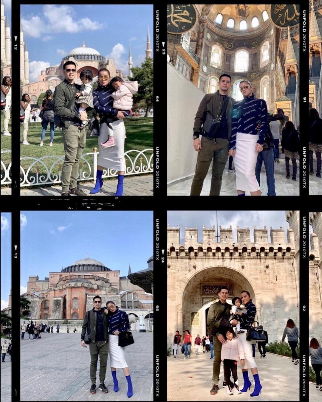 10 Potret gaya liburan keluarga Olla Ramlan ke Turki, keren abis!