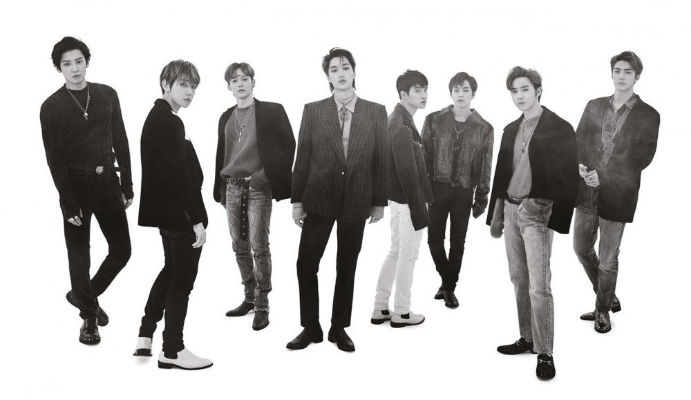Sukses dengan Tempo, EXO comeback dengan album repackage 'LOVE SHOT'