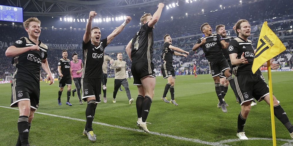 Ajax lolos semifinal Liga Champions, simak 3 catatan keberhasilannya