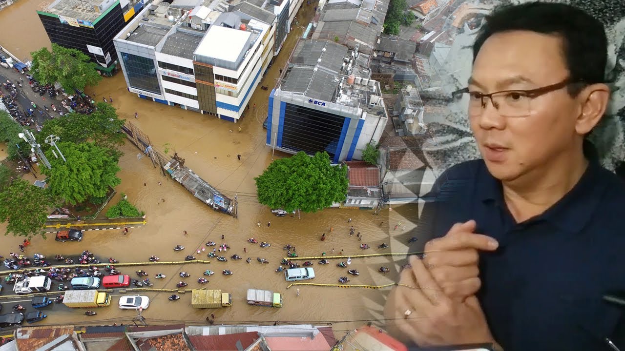 Ini tanggapan Basuki Tjahaja Purnama (BTP) soal banjir di Ibu Kota