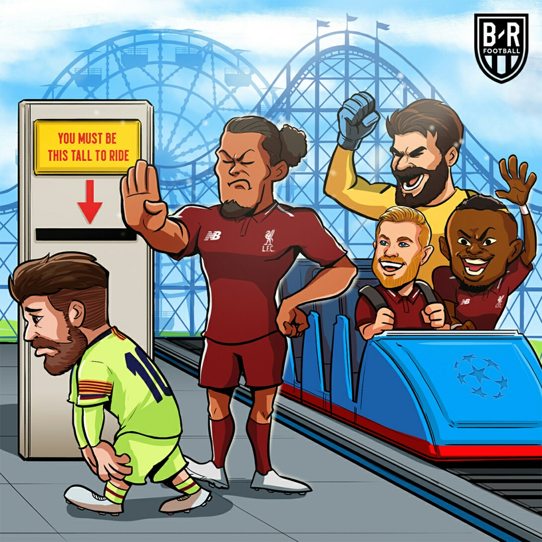 10 Meme Kemenangan Liverpool Atas Barcelona