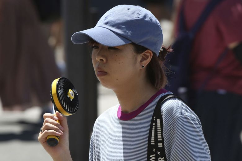 Kipas angin portable, laris pada musim panas di Jepang saat ini