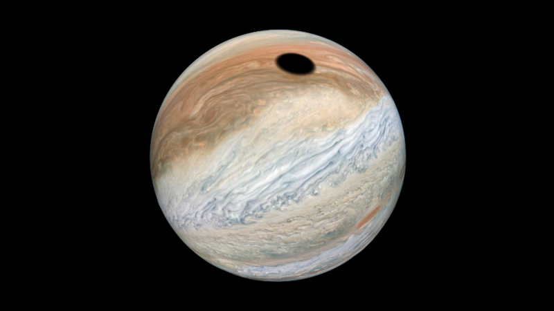 Muncul penampakan 'lubang hitam' di Planet Jupiter, ini faktanya