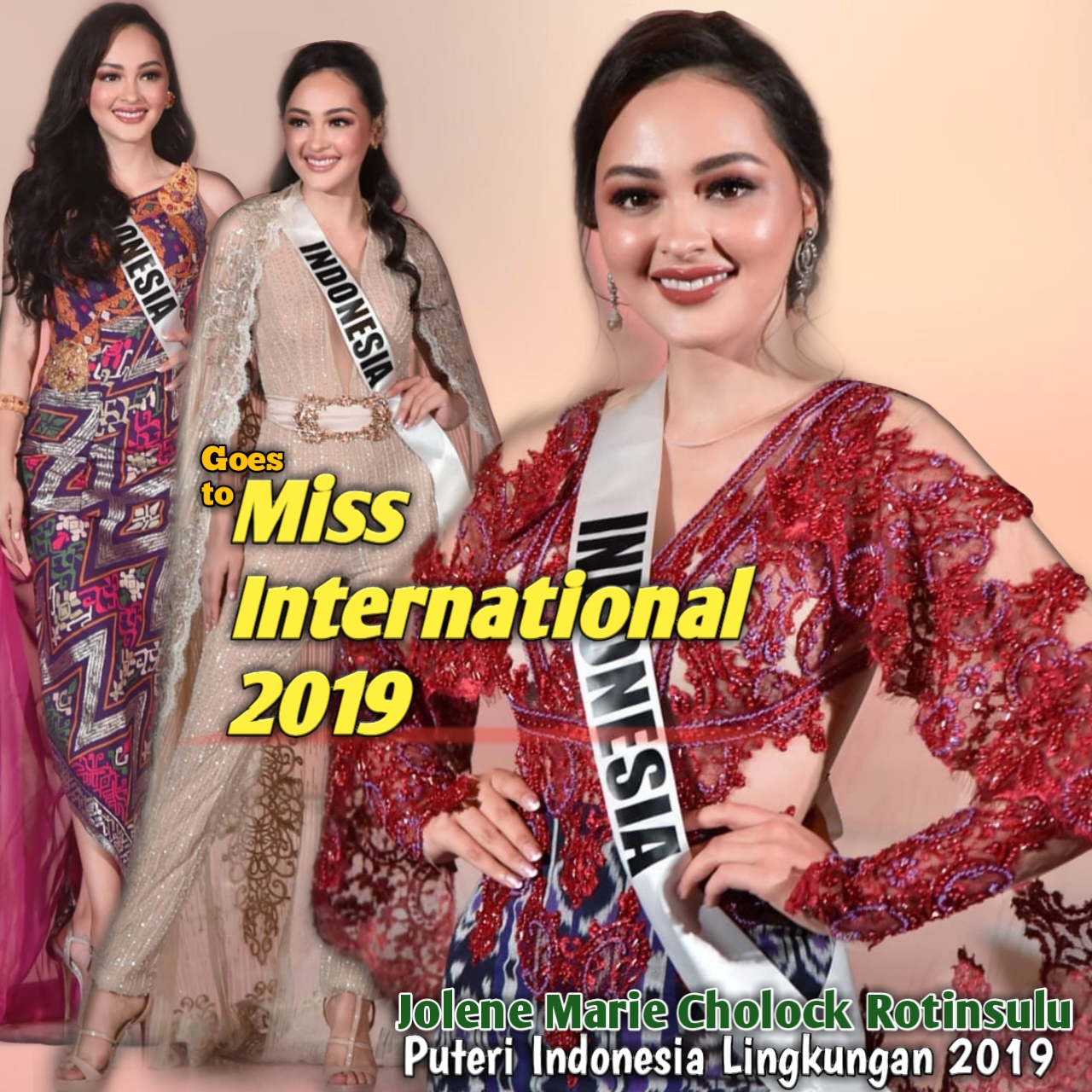 3 Outfit Puteri Indonesia Lingkungan 2019 buat Miss International 2019