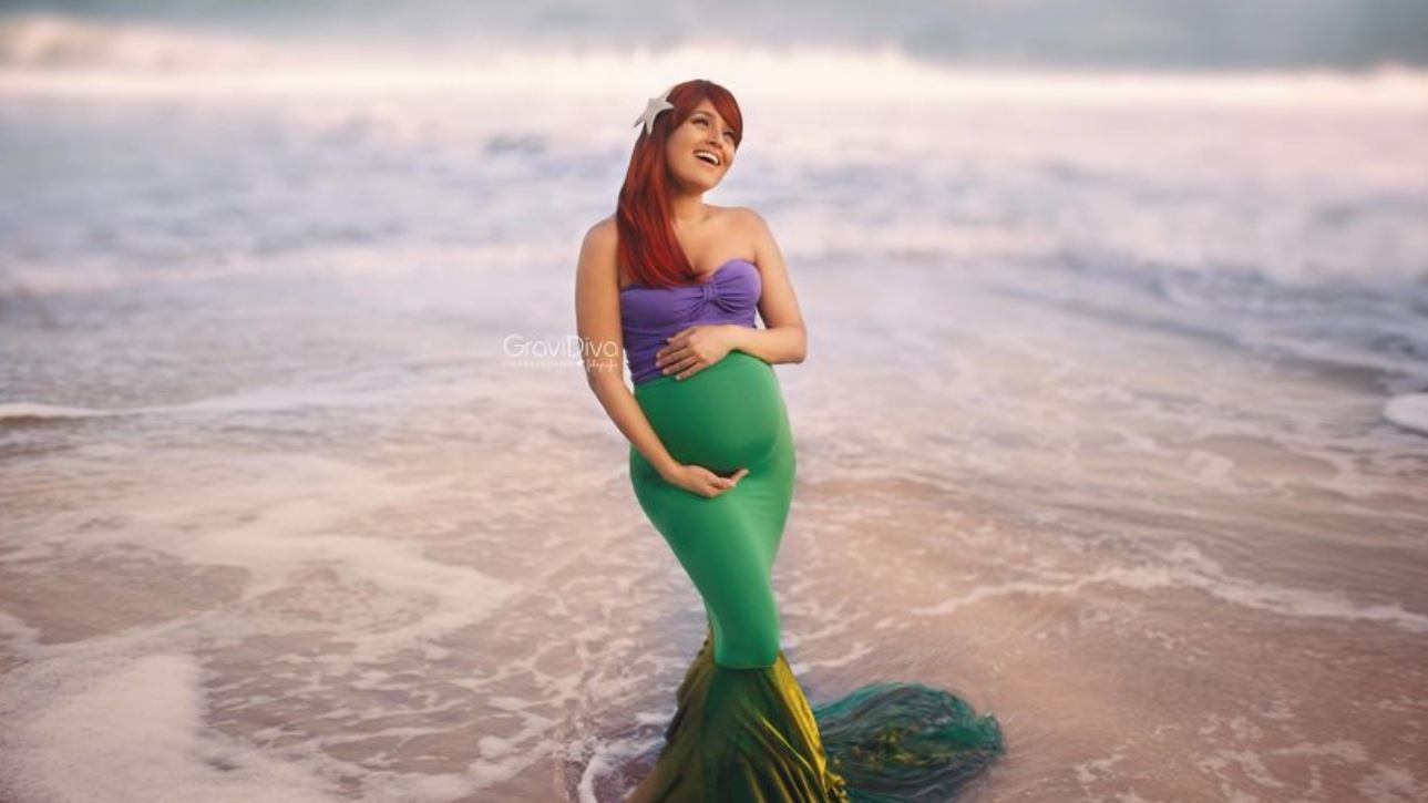 Fotografer ini ubah ibu hamil jadi 5 karakter putri Disney