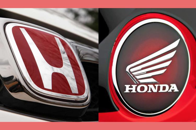 Cerita di balik perbedaan logo mobil dan motor Honda