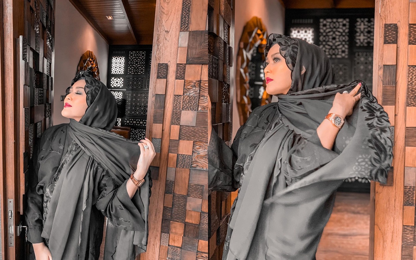 7 Potret terkini Nuri Shaden berbalut hijab, makin menawan