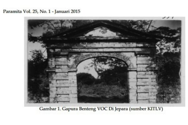 Fort Japara: Benteng VOC di timur Laut Jawa
