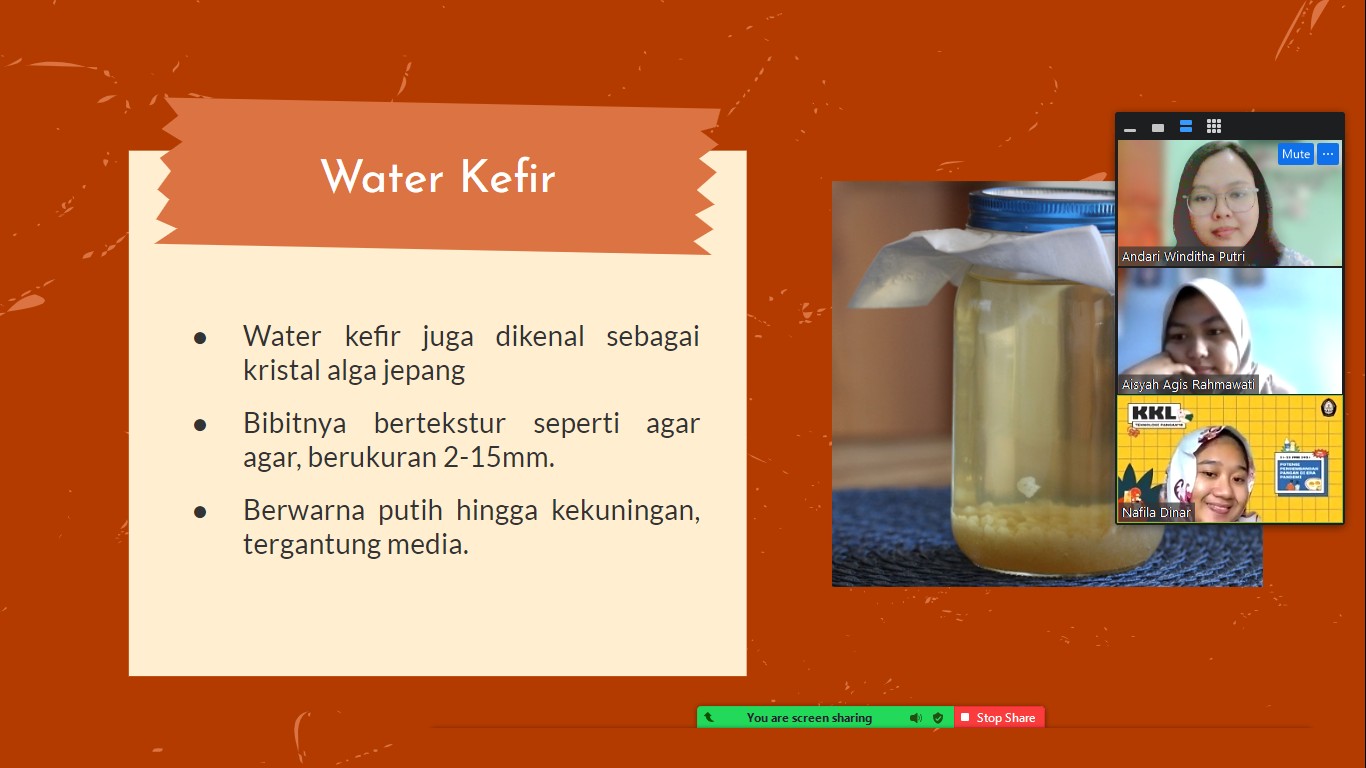 Water kefir, minuman probiotik yang menyehatkan