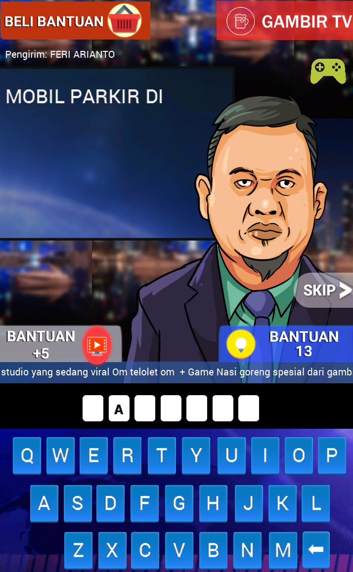 Kamu pintar? Coba tebak pertanyaan kuis TTS Cak Lontong Ini