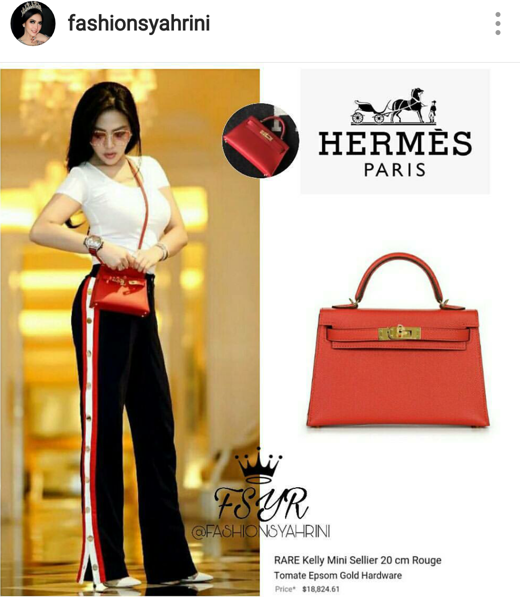 Harga tas siapa yang lebih mahal, Nagita atau Syahrini?