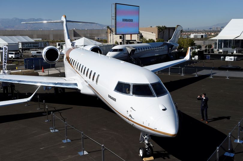 Bombardier The Global 7000 Mirror Reuters