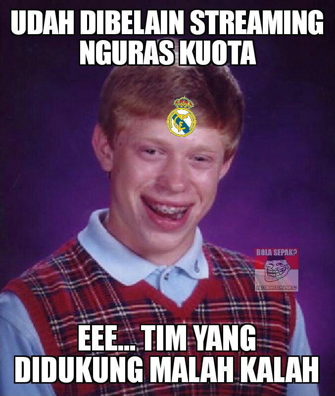 10 Meme kocak pasca kekalahan Real Madrid dari Tottenham, mewek deh