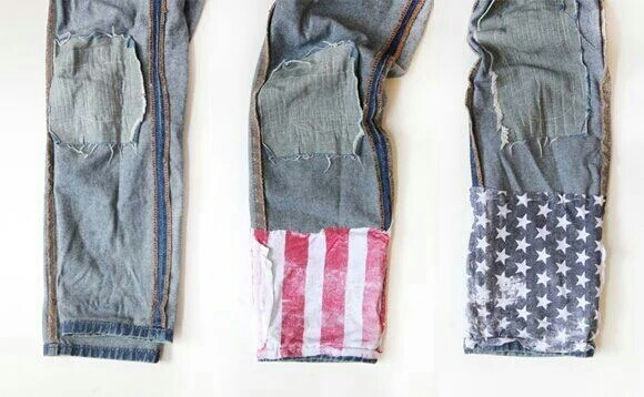 6 Cara  kreatif ubah celana  jeans  lama jadi  tampil kekinian