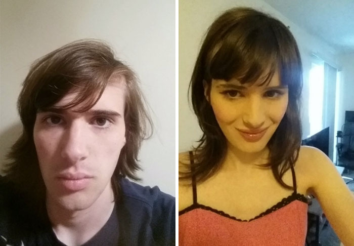 Perubahan pria menjadi wanita cantik selama 17 bulan, beda banget