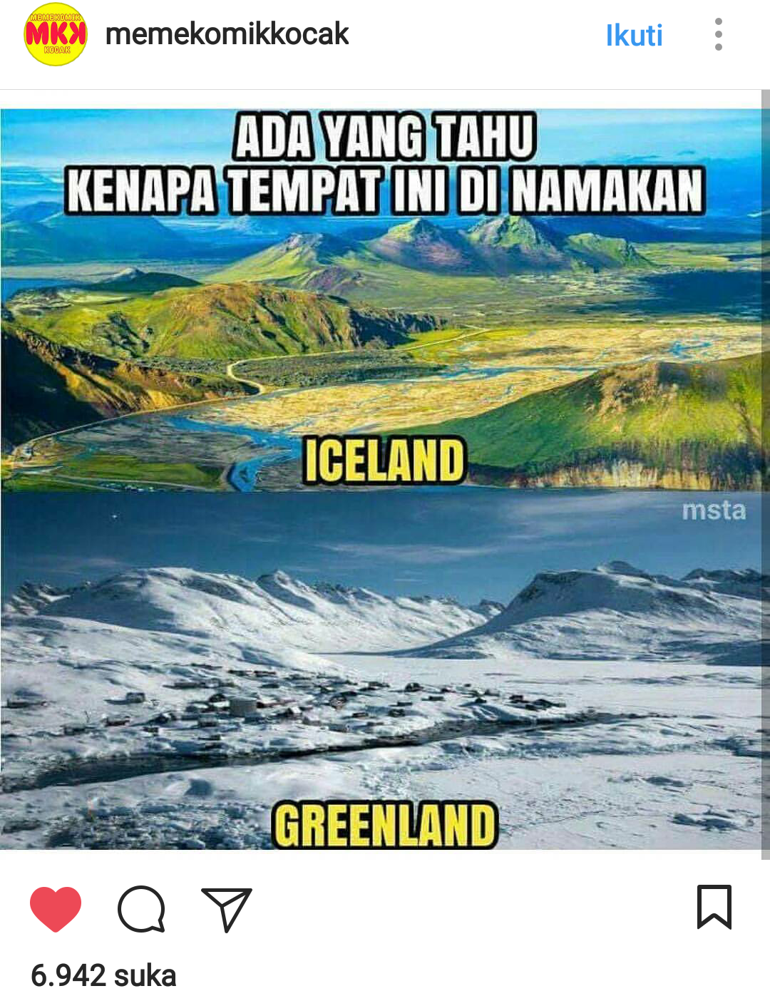Ini Penjelasan Iceland Dan Greenland Yang Seolah Namanya Tertukar