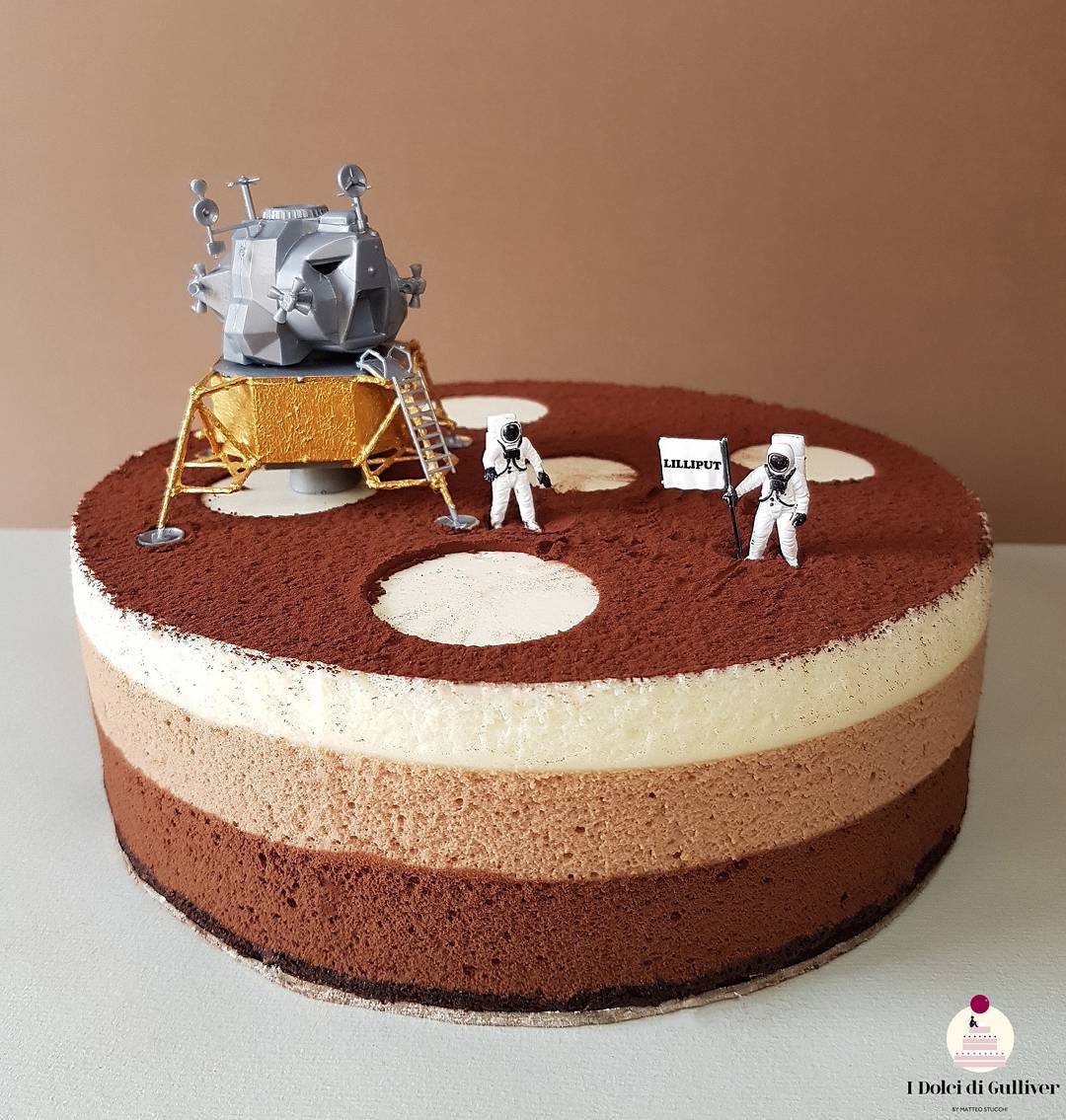 15 Kreasi kue berbentuk miniatur dunia ini keren abis