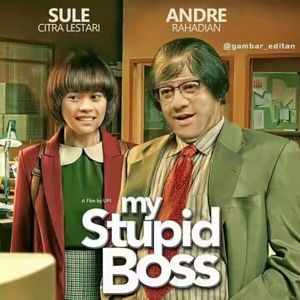 10 Editan cover film diperankan Sule dan Andre, kocaknya keterlaluan